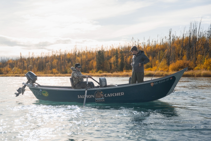 Salmon Catcher Fishing Boat Alaska